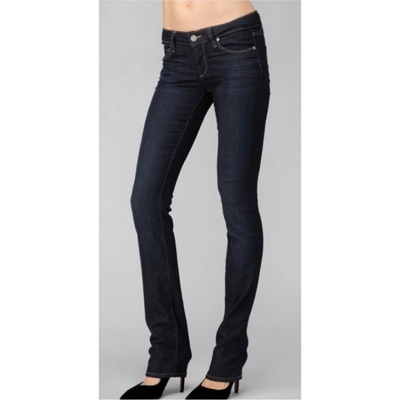 NWOT PAIGE Denim Skyline Straight Jeans Stream Wash Size 32 - Picture 6 of 13